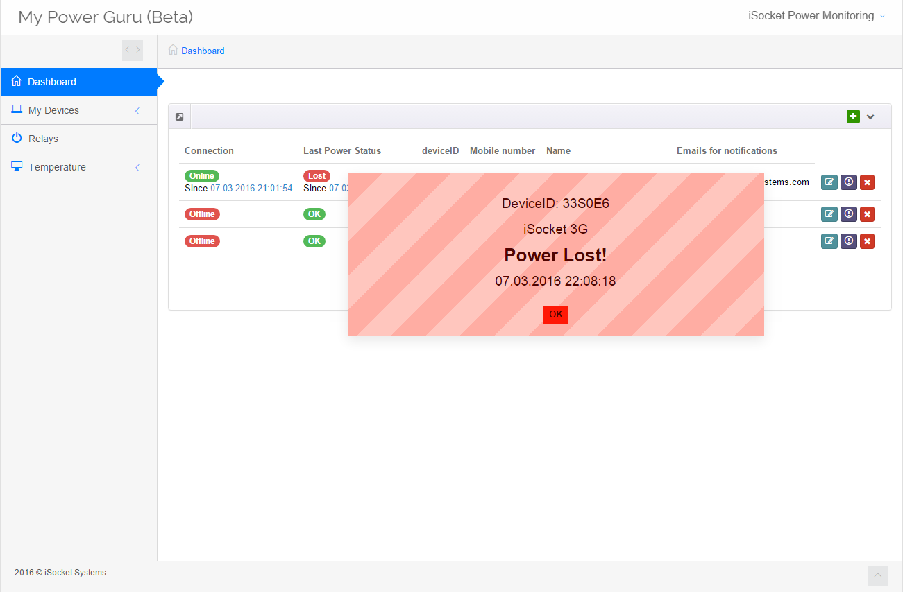 My Power Guru - Power Outages Tracking Service