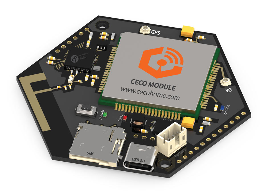 CECO MODULE - The World's First Cellular with Thread Module, for IoT