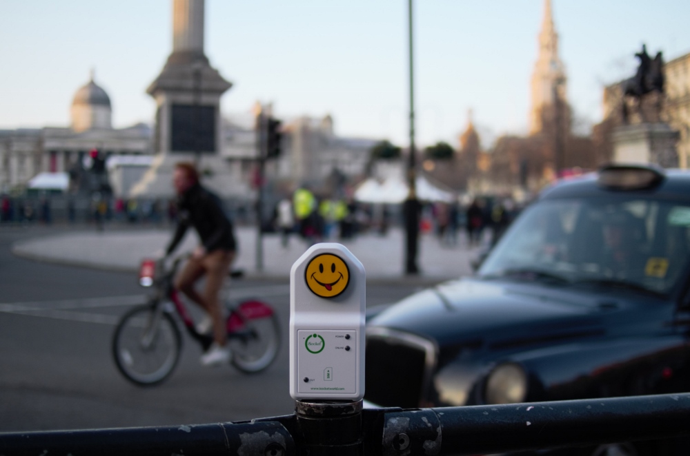 iSocket at Trafalgar Square