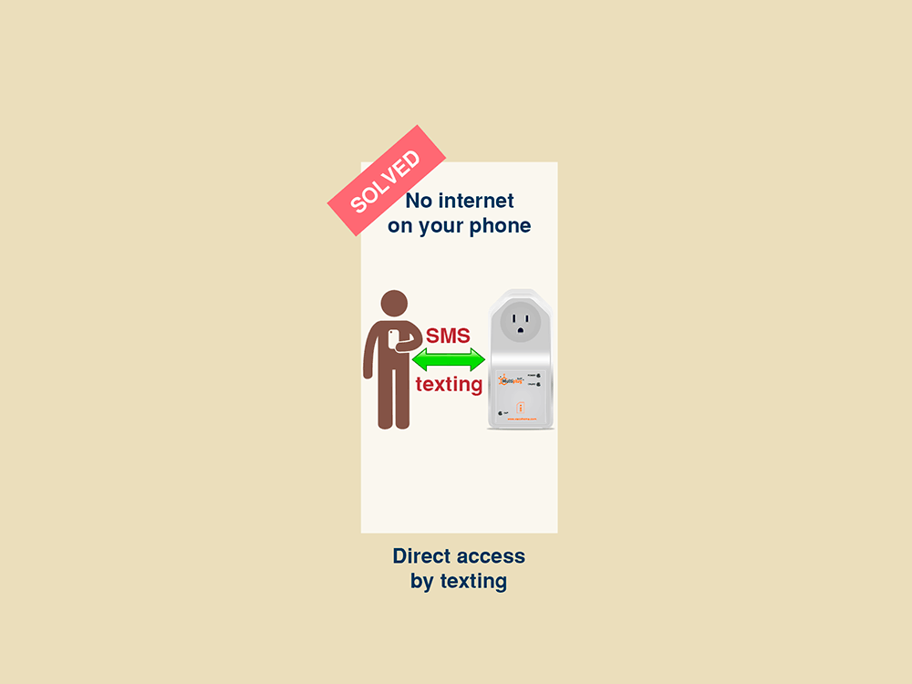 iSocket Smart Plug SMS Manager Android